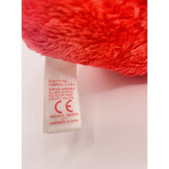 Ty Silk Plush Beanie Baby Boo's 7" Pink Flamingo 2017 GILDA Retired P12 - Picture 6 of 7